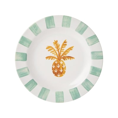Life at Home Assiette à hors-d’œuvre à motif tropical 1 ea, 4,00 $/1ch