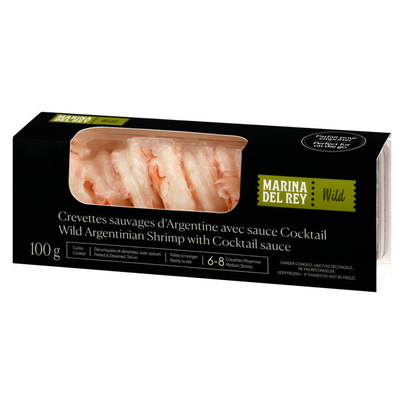 Wild Argentinian Shrimp With Cocktail Sauce