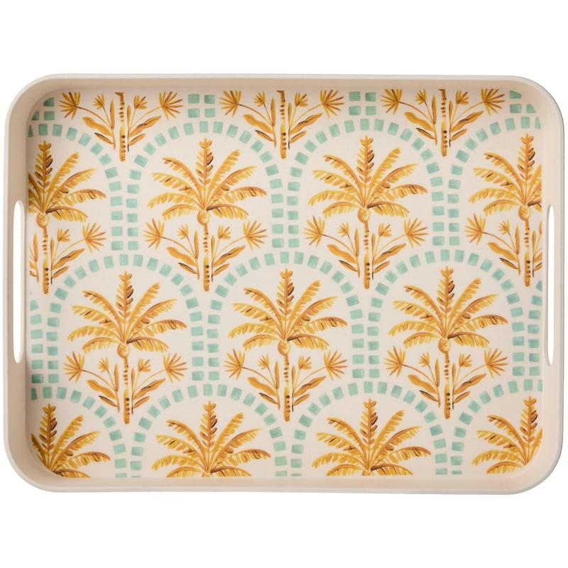Rectangular Serving Tray - Palm