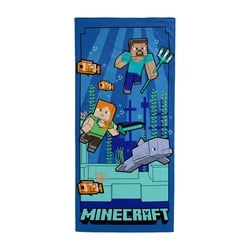 MINECRAFT Minecraft Beach Towel 1 ea, $18.00/1ea