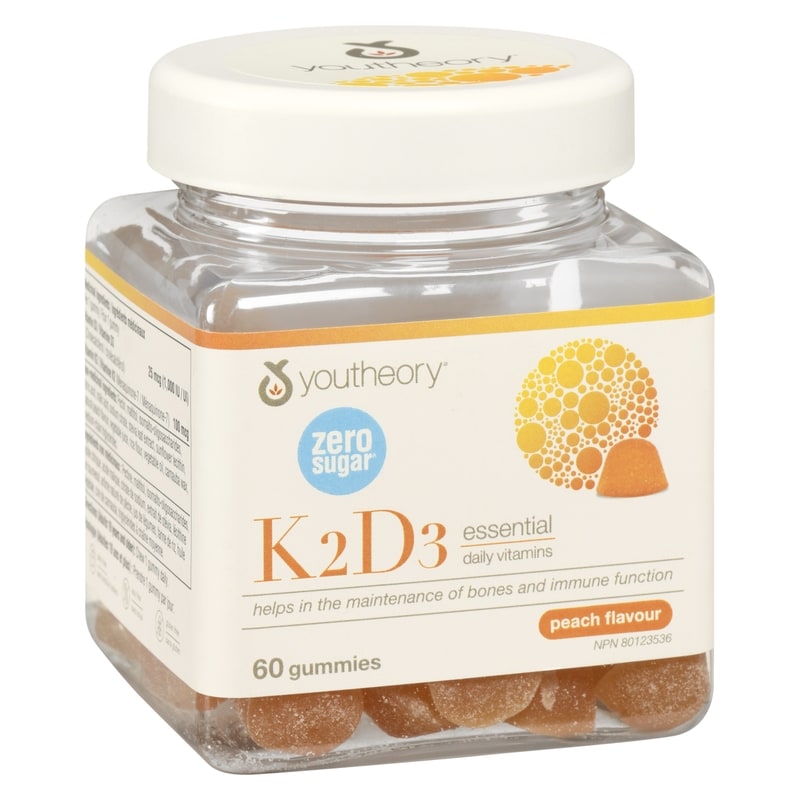 K2d3 Essential Daily Vitamins Peach Flavour