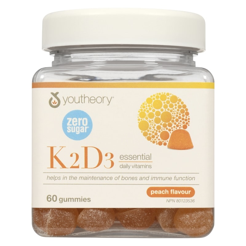 K2d3 Essential Daily Vitamins Peach Flavour