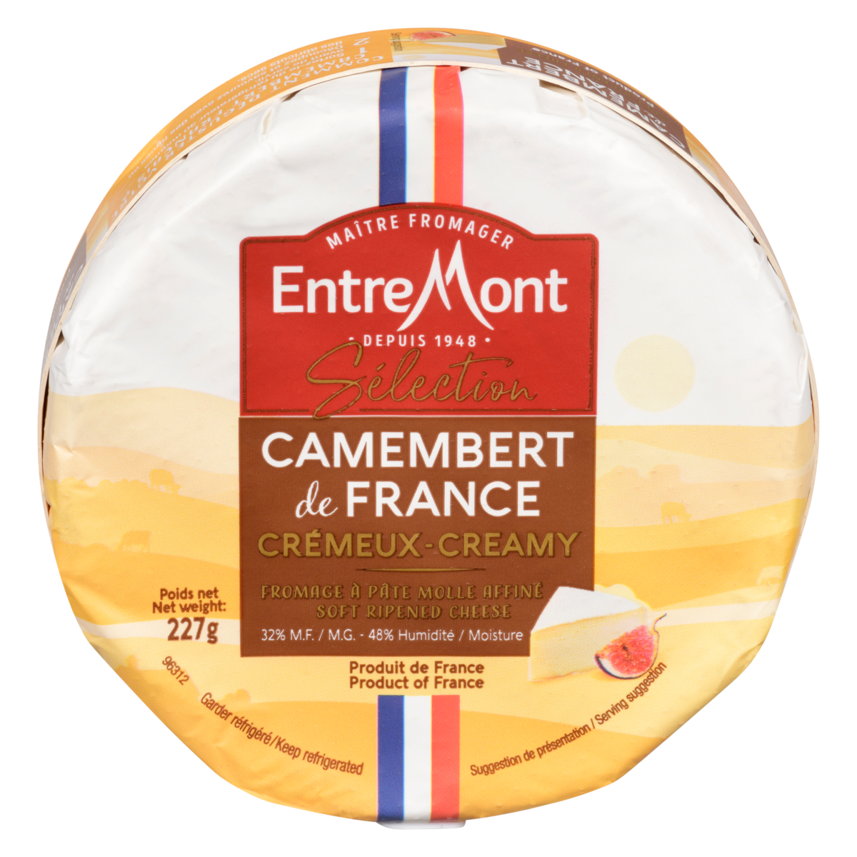 Entremont Camembert Cheese