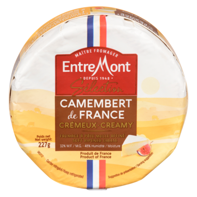null Fromage Entremont camembert 227 g, 3,74 $/100g
