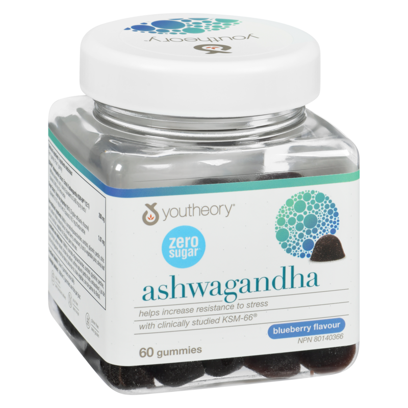 Ashwagandha Gummy, Zero Sugar