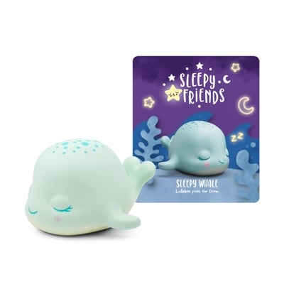 Sleepy Friends: Lullabies from the Ocean with Sleepy Whale Audio Play Figurine