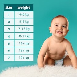 Pampers Baby Dry Ultra Diapers, Size 1, (8-14 lbs), 200 Count