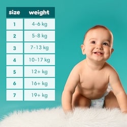 Pampers Baby Dry Ultra Diapers, Size 2, (12-18 lbs), 184 Count