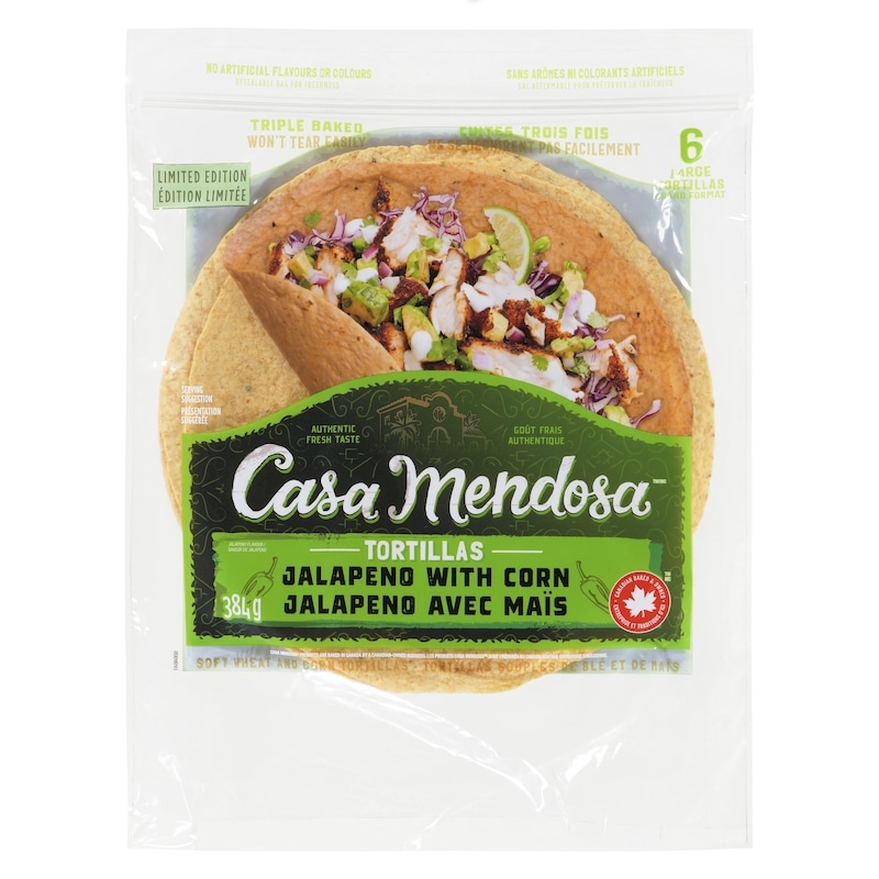 Tortillas Jalapeno With Corn Large Limited Edition
