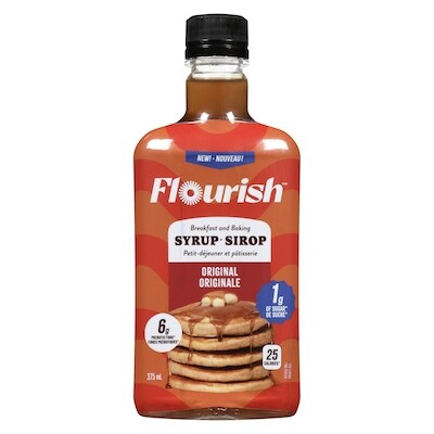 Flourish Sirop pour petit-déjeuner et pâtisserie originale 375 ml, 2,66 $/100ml