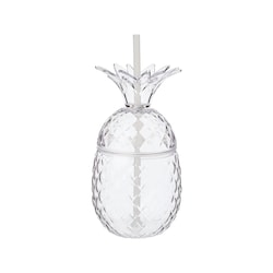 Life at Home Gobelet à emporter en ananas − transparent 1 ea, 8,00 $/1ch