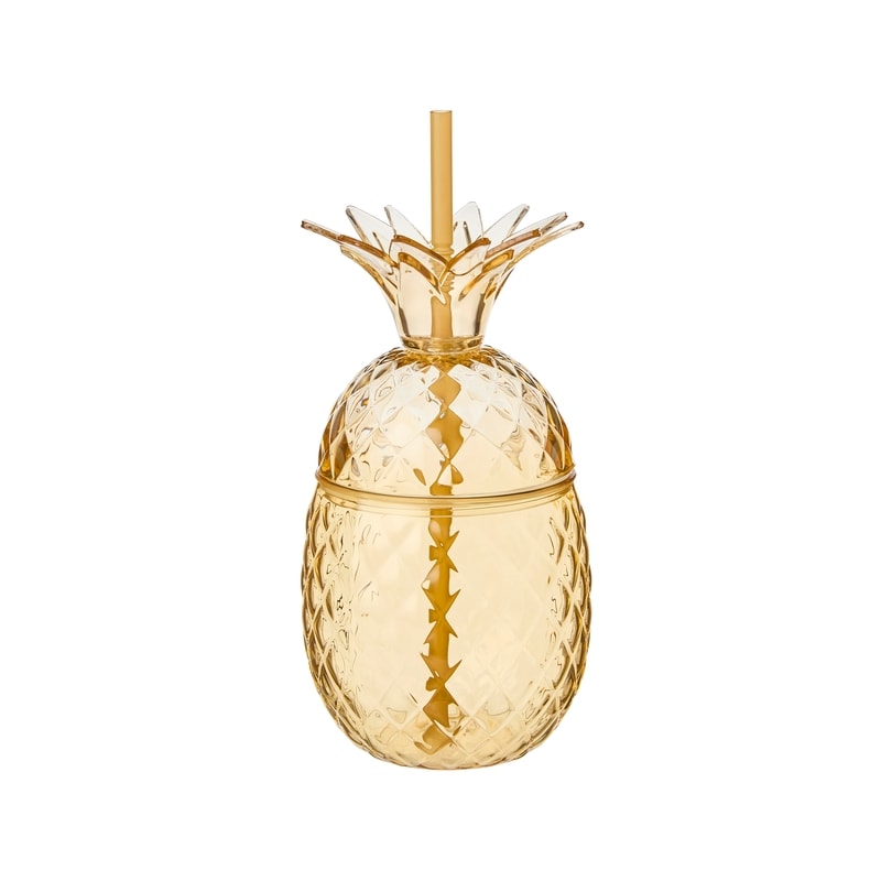 Pineapple To Go Cup - Yellow