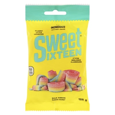 Mondoux P'tites réglisses classiques ruban suret 125 g, 3,19 $/100g