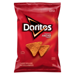 Doritos Nacho Cheese Tortilla Chips 235 g, $2.34/100g