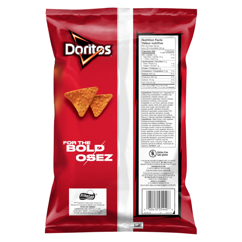 Nacho Cheese Tortilla Chips