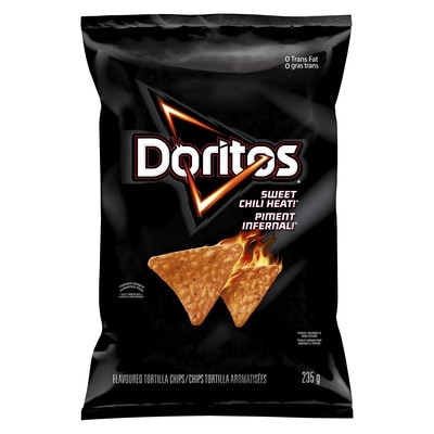 Doritos Sweet Chili Heat! flavoured tortilla chips 235 g, $2.34/100g