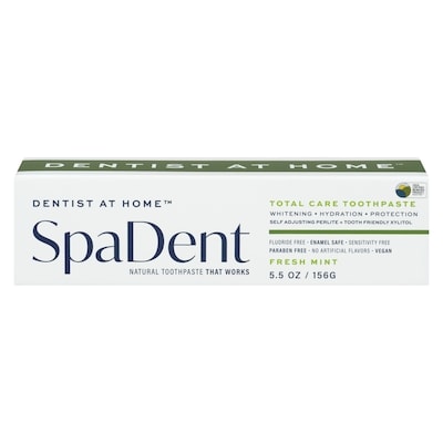 Spa Dent Total Care Toothpaste Fresh Mint 156 g, $8.33/100g
