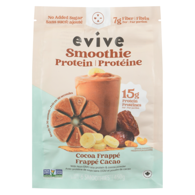 Evive Smoothie Protein Mocha Frappé 450 g, $2.44/100g