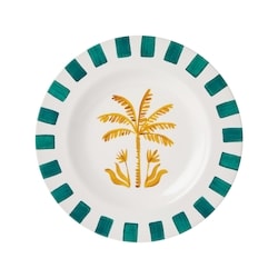 Life at Home Assiette à salade à motif tropical 1 ea, 5,00 $/1ch