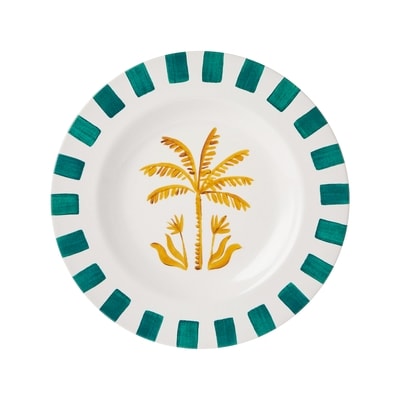 Life at Home Assiette à salade à motif tropical 1 ea, 5,00 $/1ch