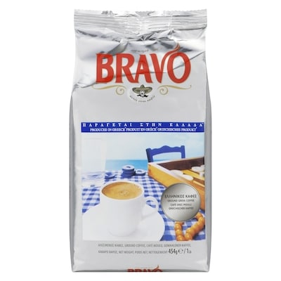 Bravo Ground Greek Coffee 454 g, $3.52/100g