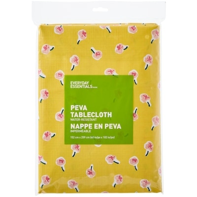 Everyday Essentials Nappe imperméable 60 po x 102 po – motif floral 1 ea, 7,00 $/1ch