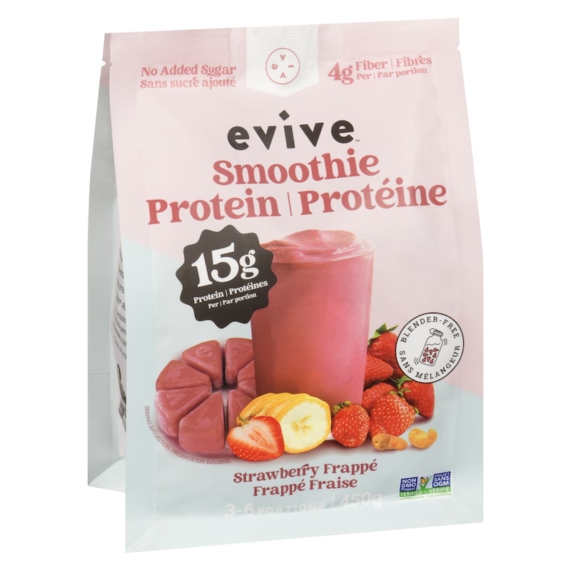 Smoothie Protein Strawberry Frappé
