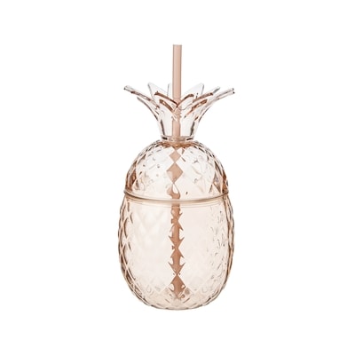 Life at Home Gobelet à emporter en ananas − rose 1 ea, 8,00 $/1ch