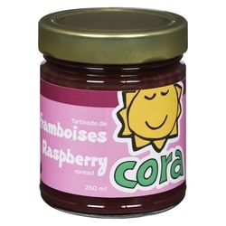 Cora Tartinade de framboises 250 ml, 2,00 $/100ml