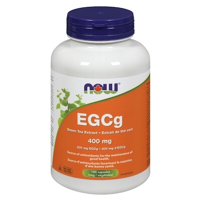 Now Egcg Green Tea Extract 400 Mg 200 Mg Egcg 180 ea, $0.28/1ea