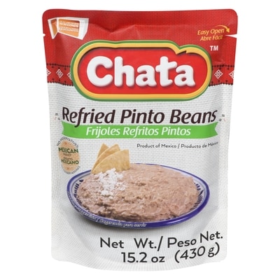 CHATA Refried Pinto Beans 430 g, $0.93/100g
