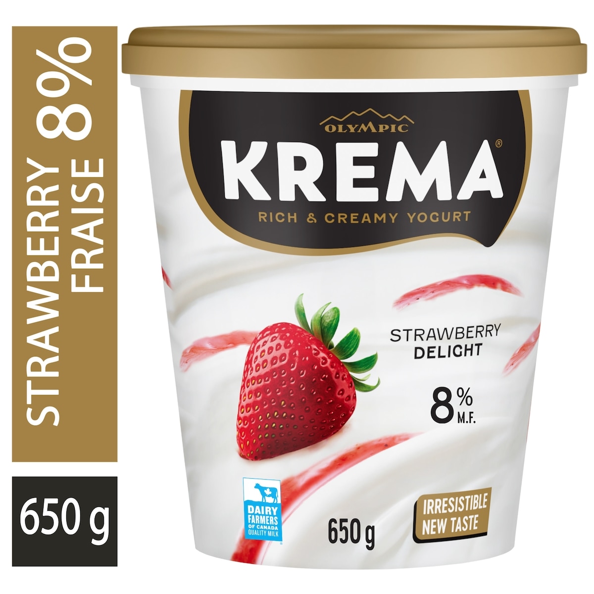 Olympic Krema 8% Yogurt Strawberry