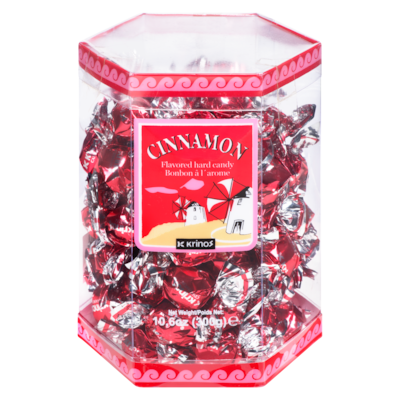 Krinos Flavoured Hard Candy Cinnamon 300 g, $1.33/100g