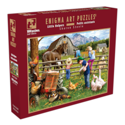 Enigma Art Puzzles 1000 Piece Enigma Art Deluxe Puzzle "Little Helpers" 1 ea, $25.00/1ea