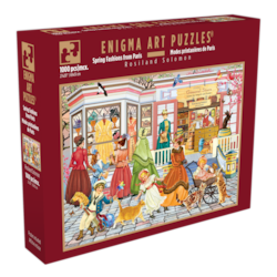 Enigma Art Puzzles 1000 Piece Enigma Art Deluxe Puzzle "Spring Fashions from Paris" 1 ea, $25.00/1ea