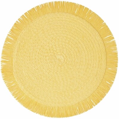 Everyday Essentials Napperon rond – jaune 1 ea, 4,00 $/1ch