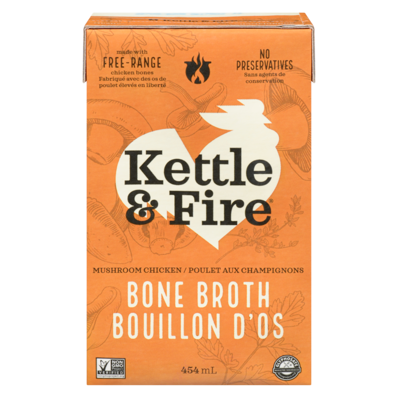 Bone Broth Mushroom Chicken