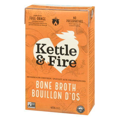 Bone Broth Mushroom Chicken