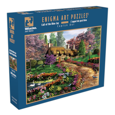 Enigma Art Puzzles Casse-tête de luxe Enigma Art – 1000 pièces "L'appel du geai blue " 1 ea, 25,00 $/1ch