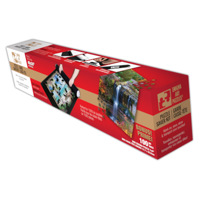 Enigma Art Puzzles Roll-Up Puzzle Mat & Storage Bag with Bonus Mini Puzzle 1 ea, $25.00/1ea