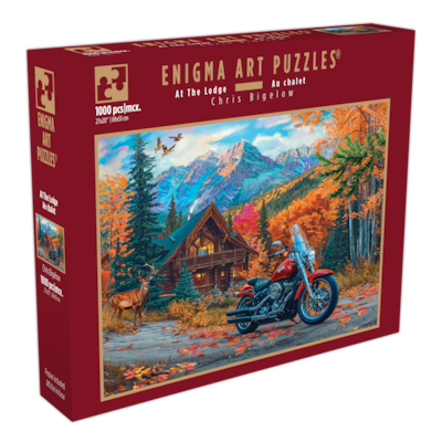 Enigma Art Puzzles Casse-tête de luxe Enigma Art – 1000 pièces " Au Chalet" 1 ea, 25,00 $/1ch