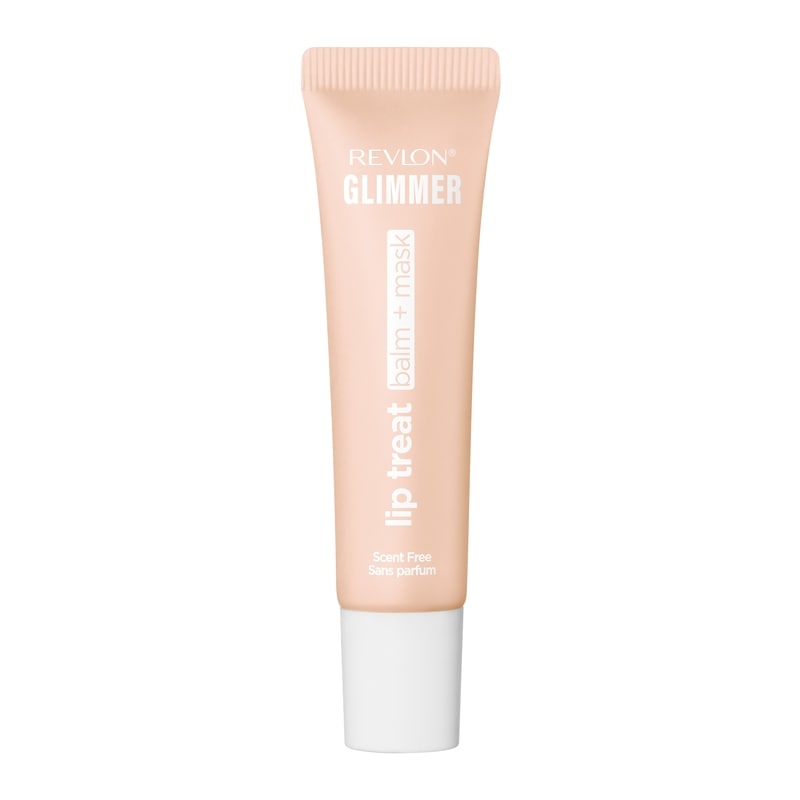 Glimmer Lip Treat Balm + Mask, 001 Scent Free, For Dry Lips