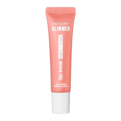 Revlon Baume + masque pour les lèvres Glimmer, 003 Bellini à la pêche, Pour les lèvres sèches 1 ea, 14,49 $/1ch