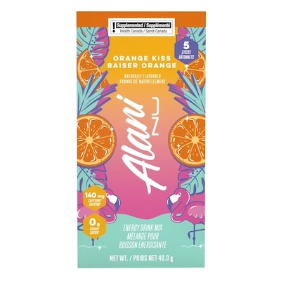 Alani Nu Orange Kiss Energy Sticks 5x8.0 g, $27.48/100g