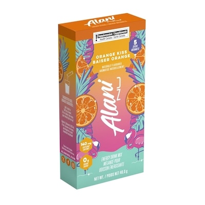 Alani baiser orange énergie bâtonnets