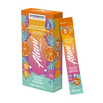 Alani baiser orange énergie bâtonnets