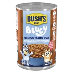 Bush’s Best Haricots au four 398 ml, 0,70 $/100ml