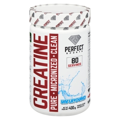 Perfect Sports Creatine poudre 400 g, 9,25 $/100g