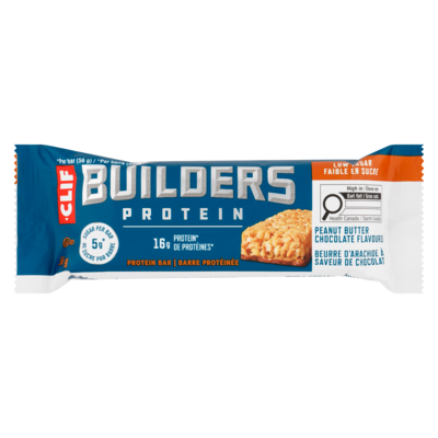 Clif Barre protéinée faible en sucre saveur de chocolat au beurre d'arachide 56 g, 6,23 $/100g