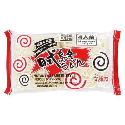 Chewy Instant Japanese Style Noodles Udon 4x200.0 g, $0.54/100g